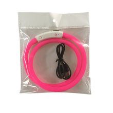Load image into Gallery viewer, USB Rechargeable Flashing Night Dog Collars Luminous Pet Collar LED Light USB Dog Collar Glowing Teddy Flash Collar Pet