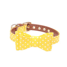 Load image into Gallery viewer, Dog Cat Collar Bow Print Tie Necklace Puppy Washable Scarf Bow Collar For Small Middle Cat Dog Collar Jewelry Accessories D40