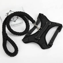 Load image into Gallery viewer, Large Pet Dog Collar Harness Leash Set Traction Rope Walk The Dog P Chain Pet Lead Harness Vest for Medium Large Dogs