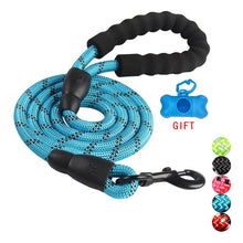 Load image into Gallery viewer, Durable Nylon Dog harness Color 1.5M Pet Dog Leash Walking Training Leash Cats Dogs Leashes Strap Dog Belt Rope