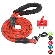 Load image into Gallery viewer, Durable Nylon Dog harness Color 1.5M Pet Dog Leash Walking Training Leash Cats Dogs Leashes Strap Dog Belt Rope