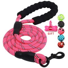 Load image into Gallery viewer, Durable Nylon Dog harness Color 1.5M Pet Dog Leash Walking Training Leash Cats Dogs Leashes Strap Dog Belt Rope