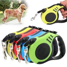Load image into Gallery viewer, 3M/5M Retractable Dog Leash Automatic Flexible Dog Leash Dog Cat Traction Rope Leashes For Small Medium Dogs Pet Products