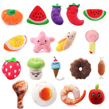 Load image into Gallery viewer, Animals Cartoon Dog Toys Stuffed Squeaking Pet Toy Cute Plush Puzzle for Dogs Cat Chew Squeaker Squeaky Toy for Pet