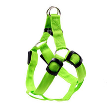 Load image into Gallery viewer, 1 PCS LED PET Nylon Dog Harness Pet Cat Dog Collar Harness Vest Safety Lighted Dog Harness Pet Dogs Luminous Fluorescent Collars