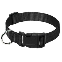 Load image into Gallery viewer, Nylon Webbing Dog Collar Heavy Duty Clip Buckle Pet Collar for Small Medium Dogs Chihuahua Dog Red Black Blue Purple 20