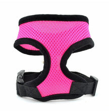 Load image into Gallery viewer, 1PC Adjustable Soft Breathable Dog Harness Nylon Mesh Vest Harness for Dogs Puppy Collar Cat Pet Dog Chest Strap Leash