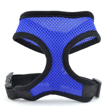 Load image into Gallery viewer, 1PC Adjustable Soft Breathable Dog Harness Nylon Mesh Vest Harness for Dogs Puppy Collar Cat Pet Dog Chest Strap Leash