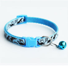 Load image into Gallery viewer, Delicate Safety Casual Nylon Dog Collar Neck Strap Fashion Adjustable Camo Bell Pet Dog Collar Hot Sale