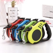 Load image into Gallery viewer, 3M/5M Retractable Dog Leash Automatic Flexible Dog Puppy Cat Traction Rope Belt Dog Leash for Small Medium Dogs Pet Products